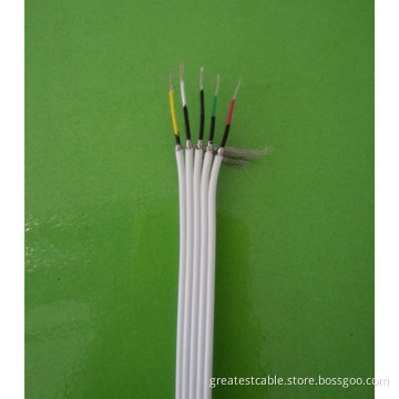 ECG Monitor Lead Wire for 5 Flat Holter Cable